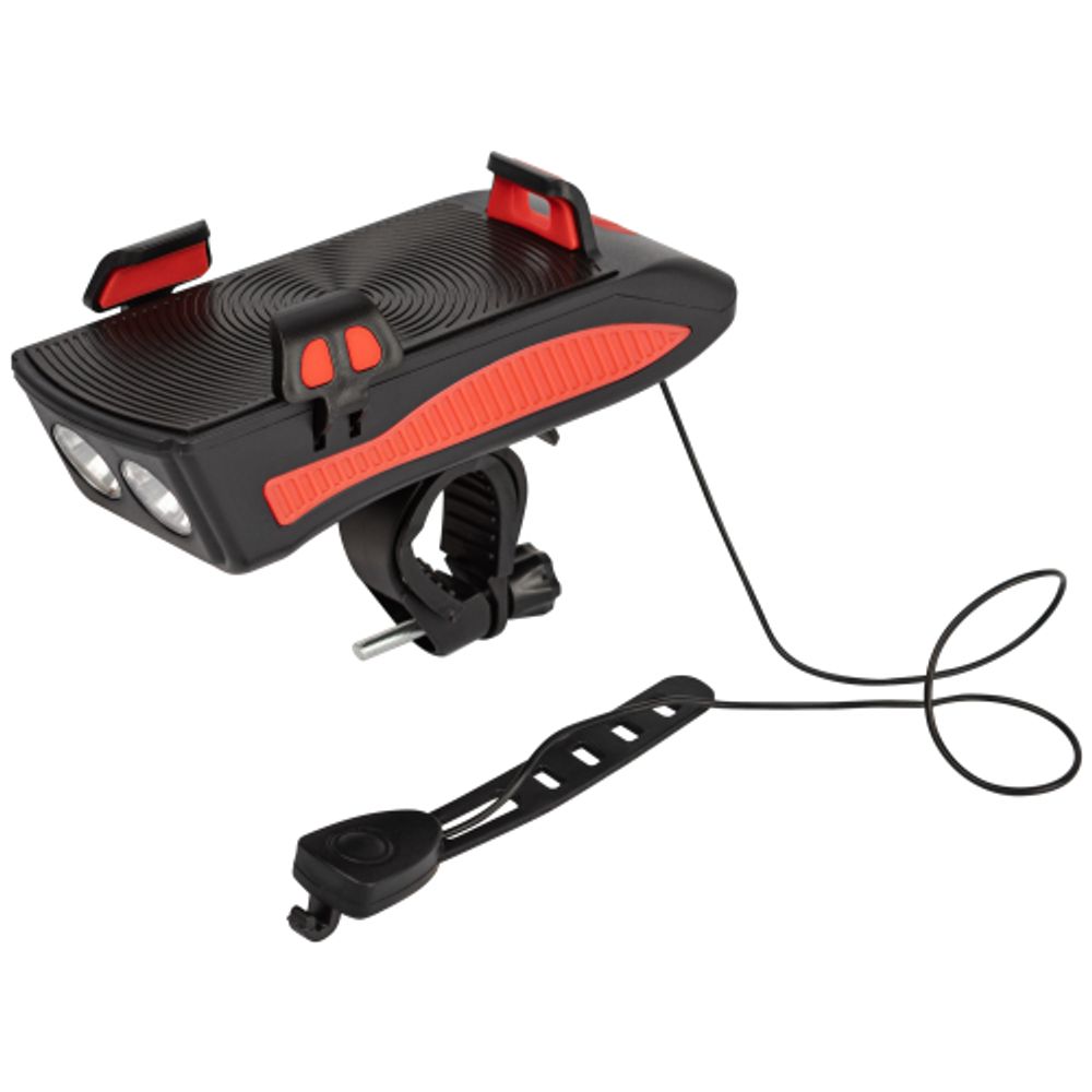 Велосипедный фонарь светодиодный ЭРА VA-802 аккумуляторный powerbank сигнал держатель для телефона 5W | Велосипедные  фонари