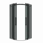 Душевой уголок Grossman Classic 301.K33.04.9090.21.10 90x90 стекло тонированное/профиль черный матовый