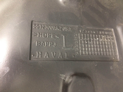 Подкрылок задний левый Haval 5512300AKZ0SA Б/У Оригинал 5512300AKZ0SA