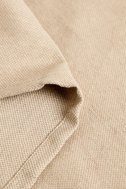 ZARA HOME ОДНОТОННЫЙ ПЛЕД, СВЕТЛО-БЕЖЕВЫЙ