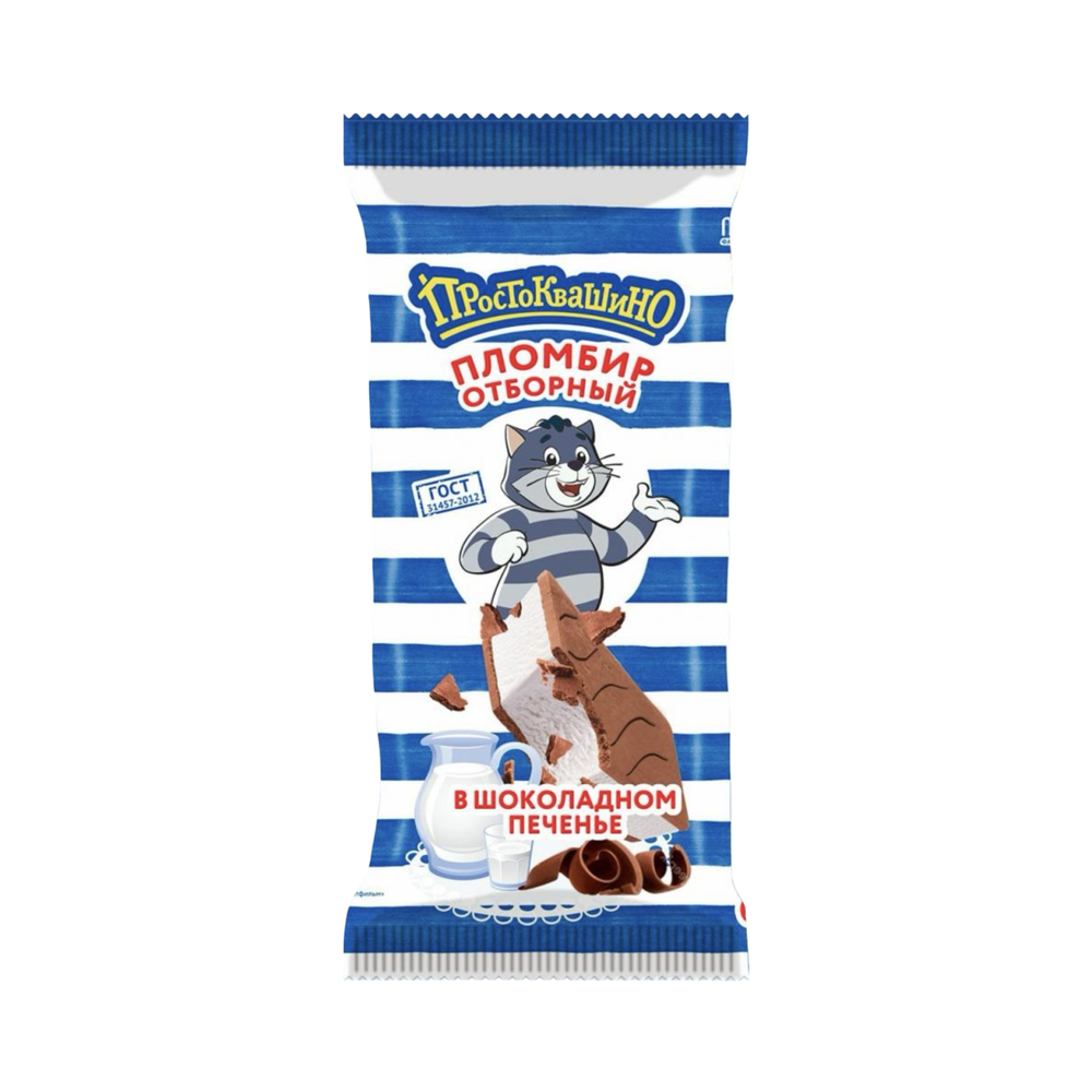 Мороженое Простоквашино сэндвич