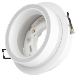 Светильник встраиваемый ЭРА DK116 WH под лампу GX53 белый | Встраиваемые светильники Для ламп GX53