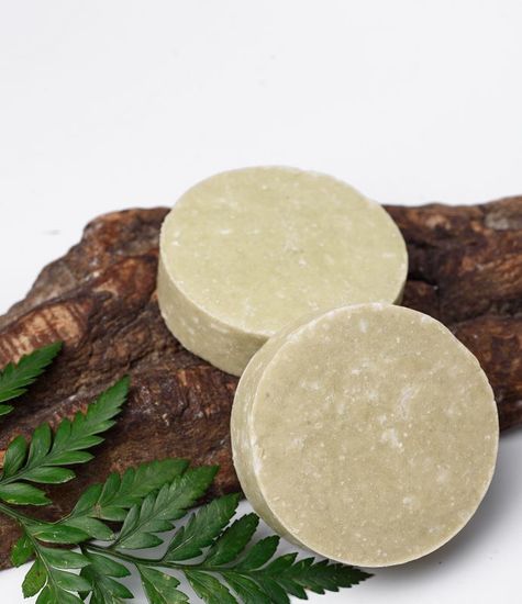 Шампунь твёрдый Greena Avocadova с пудрой ним и крапивой, 50 г