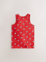 Майка для мальчика Next AA1-097, 3 шт., Красный, Синий, Молочный