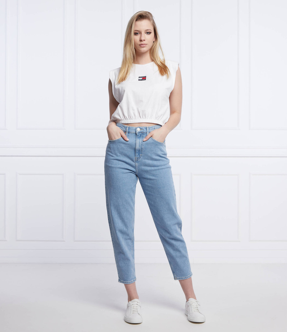 футболка Tommy Jeans - белый(DW0DW12609)