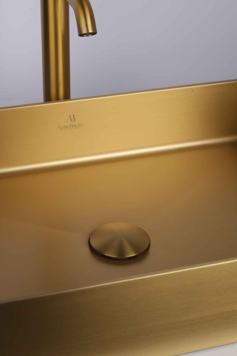 Раковина AltroBagno Astro 001017 OrSp из нержавеющей стали