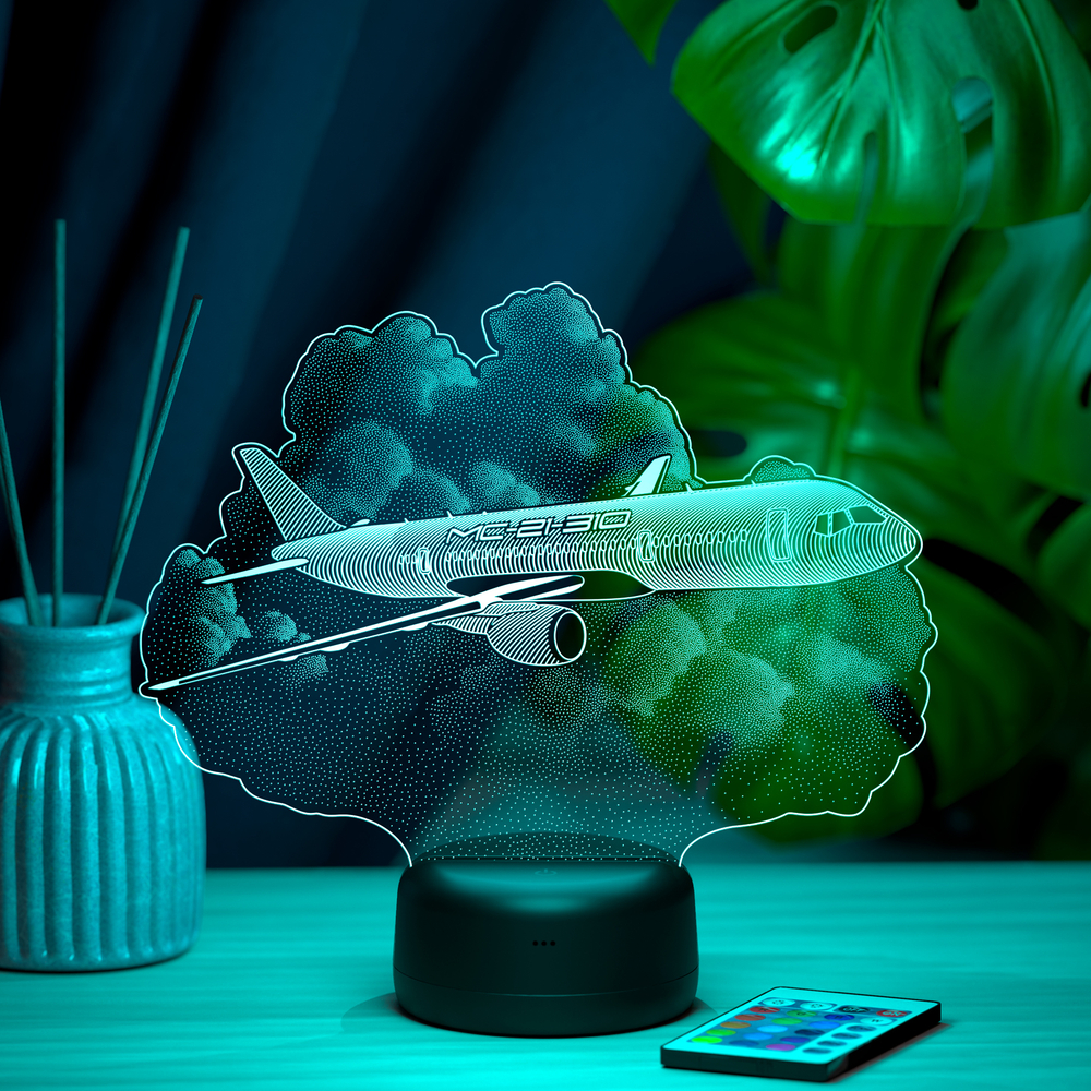 Светильник "Самолёт МС-21"