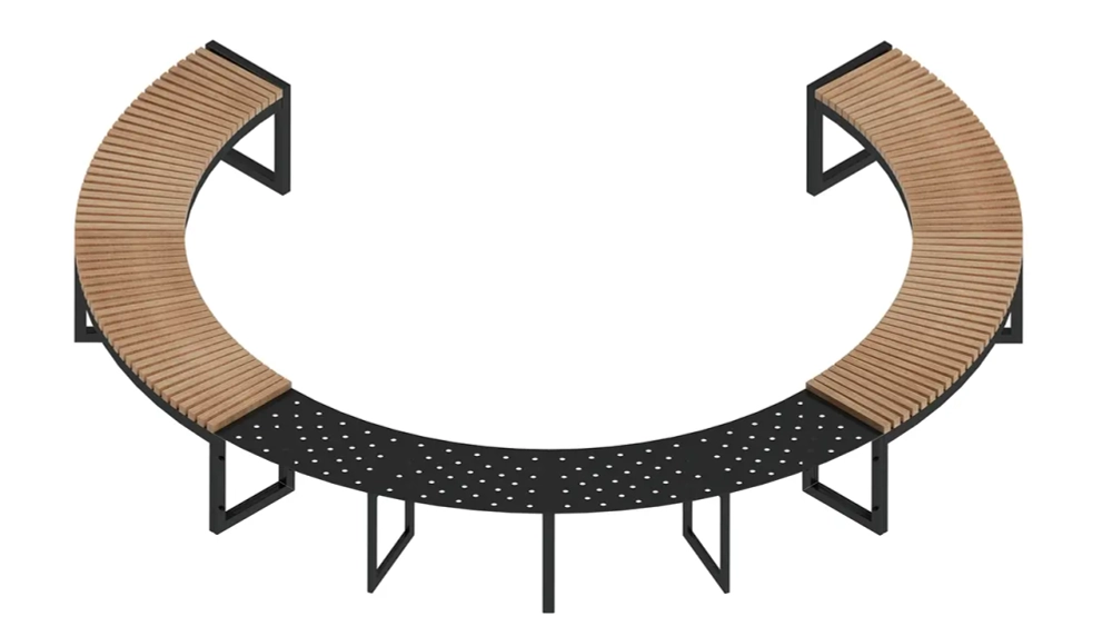 Круглая лавка SK00122