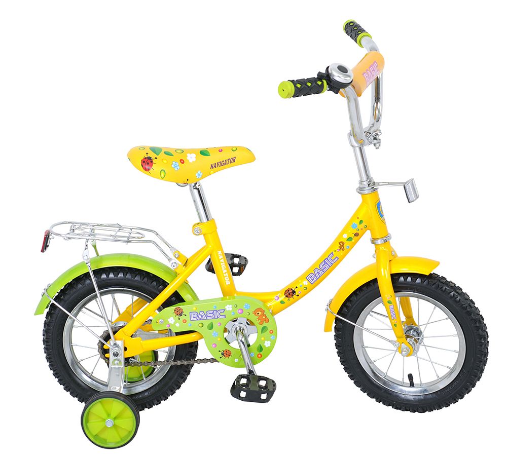 Велосипед Navigator 12" Basic желтый ВН12065