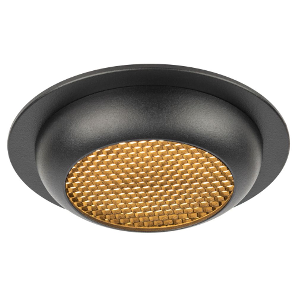 Встраиваемый светильник под лампу GX53 ЭРА KL111 BK черный матовый