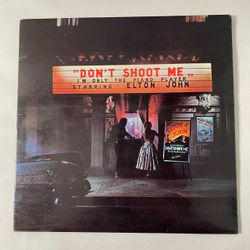 Винтажная виниловая пластинка LP Elton John Don't Shoot Me I'm Only The Piano Player (Англия 1973)