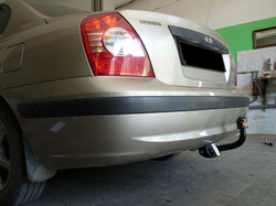 Фаркоп Avtos на HYUNDAI ELANTRA (ТаГаз) (2002-2006)(паспорт и сертификат в комплекте)(без электрики)HY 02