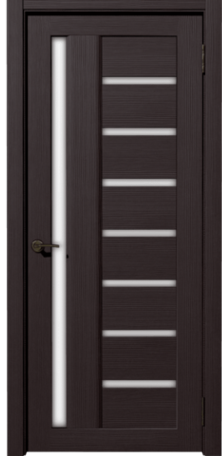 Межкомнатные двери РАДА Вертикаль, Орех темный