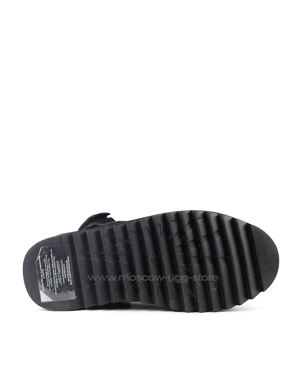GOLDENSTAR CLOG PLATFORM- Black