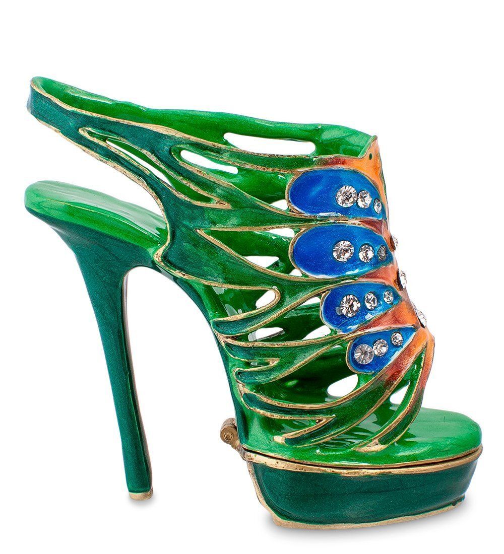 Nobility SMT-74 Шкатулка-туфелька «Павлин» (Nobility)