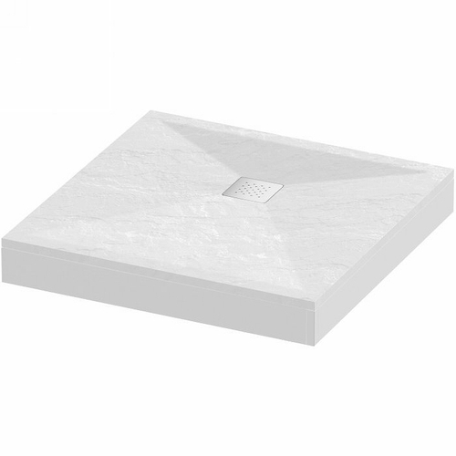 Душевой поддон из искусственного камня Grossman Strong 100x100 GR-S1100100Q Белый