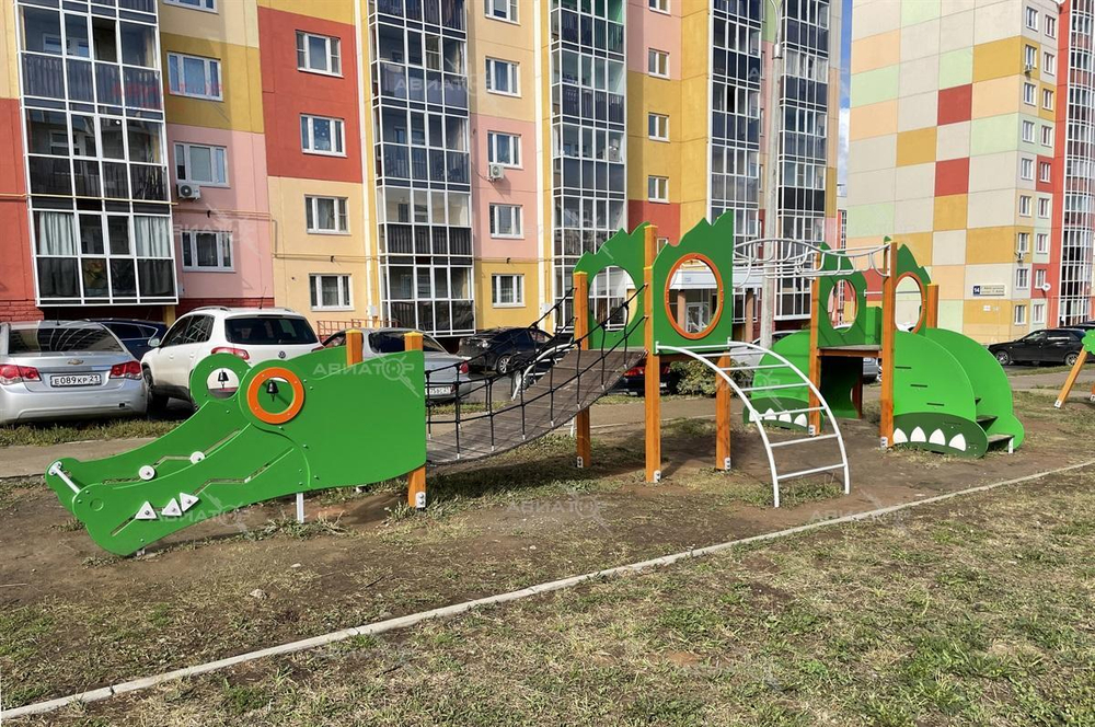 Детский игровой комплекс Крокодил