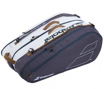 Сумка теннисная Babolat RH12 Pure Wimbledon - white/grey