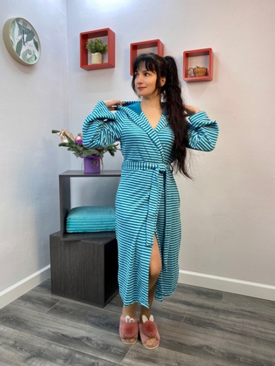 Халат женский "222 М.П" на запах (117)