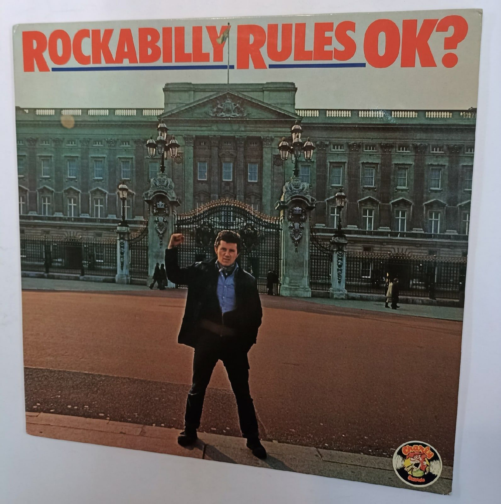 Винтажная виниловая пластинка Сборник Rockabilly Rules OK (Germany 1978)