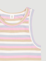 Майка-топ Mjölk Полоска розовая