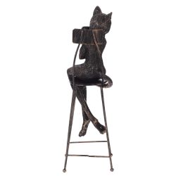 GAEM Фигурка декоративная "Кошка", L8,5 W8,5 H28,5 см