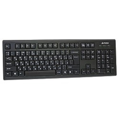 Клавиатура Клавиатура A-4Tech KR-85 black USB, проводная, 104 клавиши [570125]