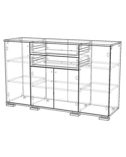 Комод МАДЕРА-3