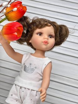 Кукла для девочки Paola Reina 32см Кэрол в пижаме