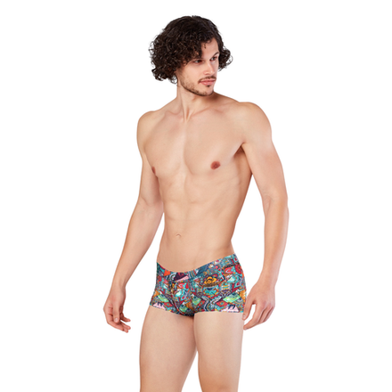 Мужские трусы хипсы мультиколор DOREANSE 1707