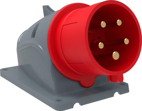 ИЭК Вилка стац. ССИ-525 32А-6ч/200/346-240/415В 3P+PE+N IP44  MAGNUM