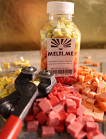 G4-Flame10 Микс колотой смальты 10х10 мм, 400 гр