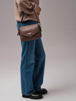 Женская сумка кросс-боди Azaro коричневый какао соло