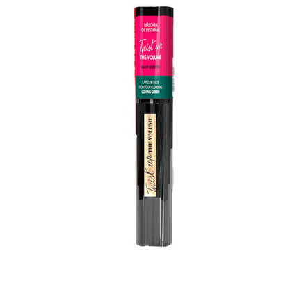 Bourjois Тушь для ресниц Twist Up 003 Balm Booster 8 мл + Карандаш для глаз Contour Clubbing No 50 Loving Green 1.2 г
