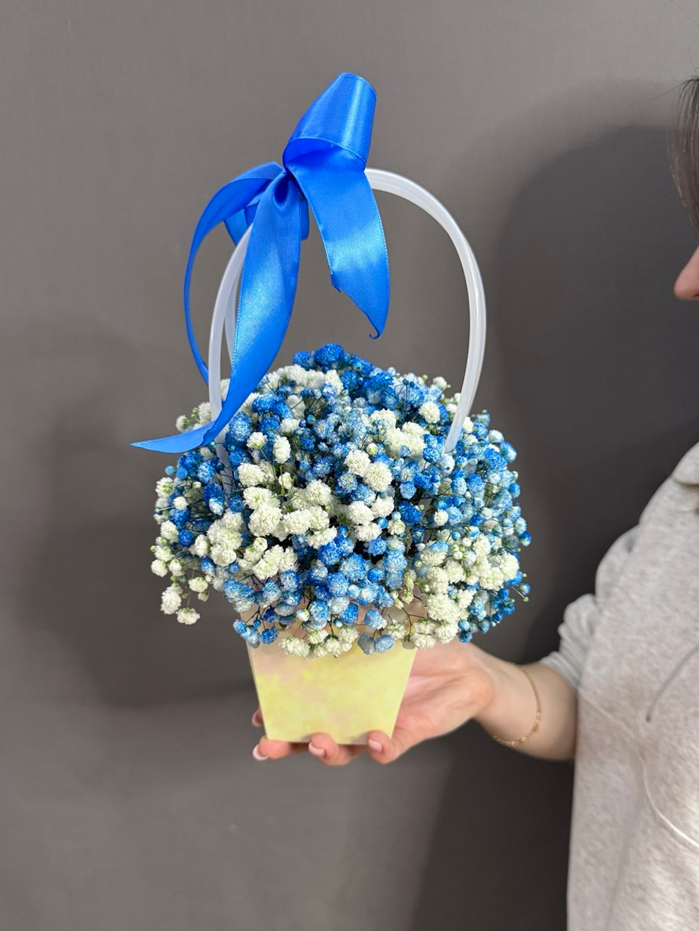 Сумочка с гипсофилой