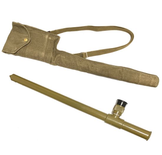 Труба разведчика ТР-4 СССР 1945 г. новая с хранения. Военный раритет, с чехлом. Тактический перископ 4х30
