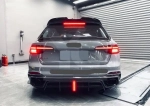Карбоновый спойлер для AUDI RS4 A4 AVANT B9 2018-2020 Ауди аэродинамический обвес