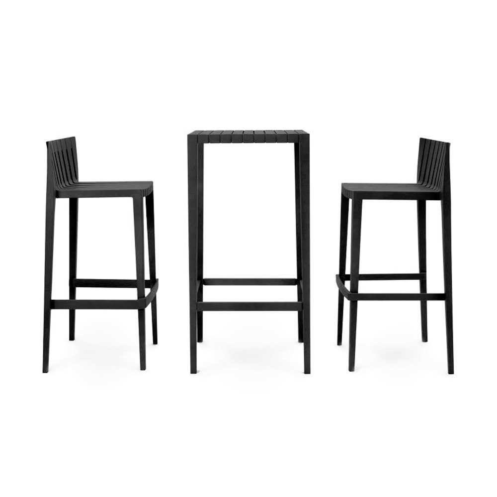 Стол пластиковый барный Vondom Spritz Basic, черный