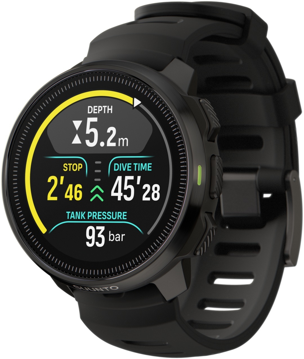 Смарт-часы Suunto OCEAN ALL BLACK (SS050982000) 50 мм черный-черный