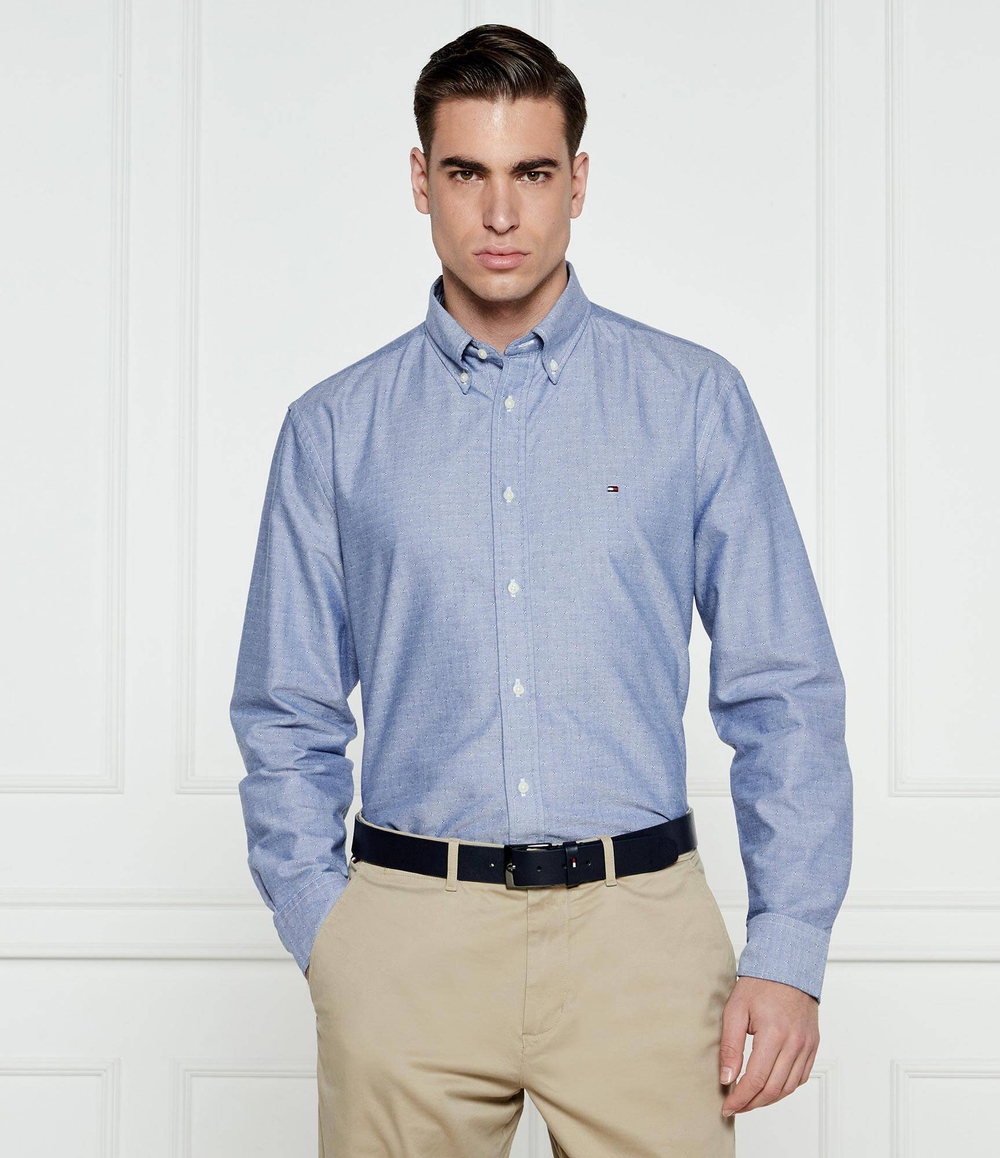 Рубашка Tommy Hilfiger - голубой(MW0MW37571)