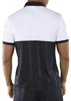 Мужское поло теннисное Sergio Tacchini Nastro Polo - white/navy