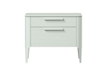 Тумба прикроватная Type oak 2 ящика ширина 60 см (белый)