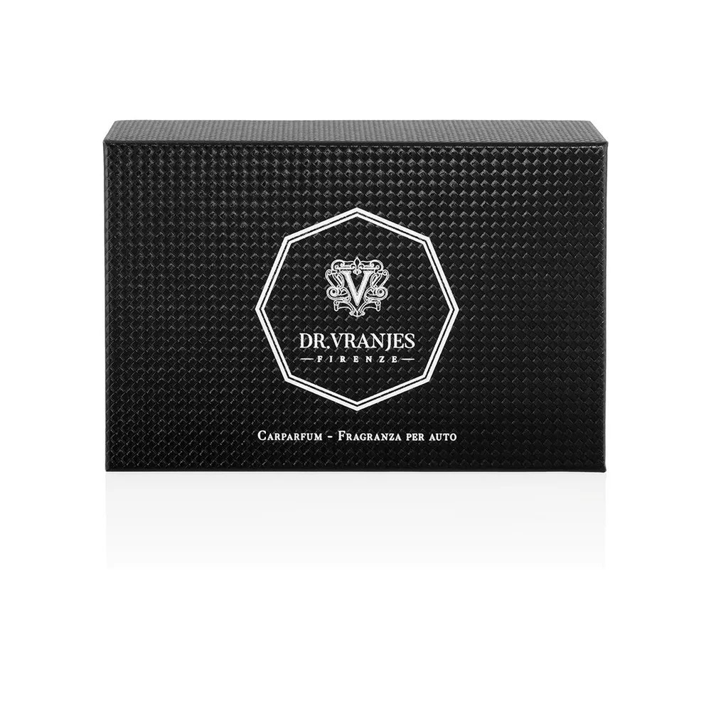 Dr. Vranjes Carparfum Carbon Rosso Nobile и Rosa Tabacco карбоновый диспенсер для автомобиля с ароматом благородного красного вина и роза табак в подарочной упаковке