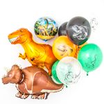 Шар (18"/46 см) Круг, Динозавры Юрского периода