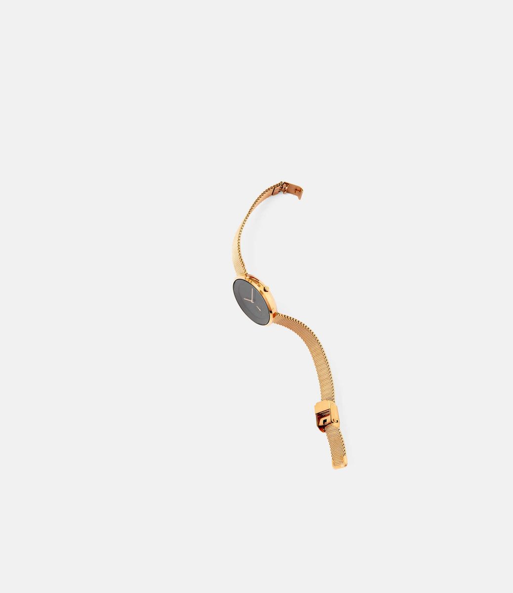 Hodina Kirkland Mesh — часы в цвете розовое золото (34 мм)