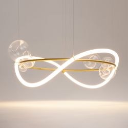 Люстра подвесная светодиодная Maytoni Oasis MOD289PL-L53BS3K