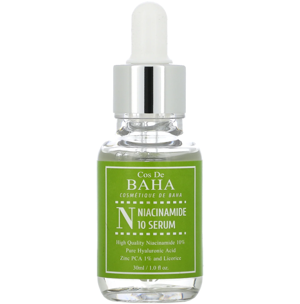 Сыворотка с ниацинамидом 10% Cos De Baha Niacinamide 10 Serum (N), 30 мл