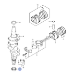 Шайба подшипника Suzuki DT40