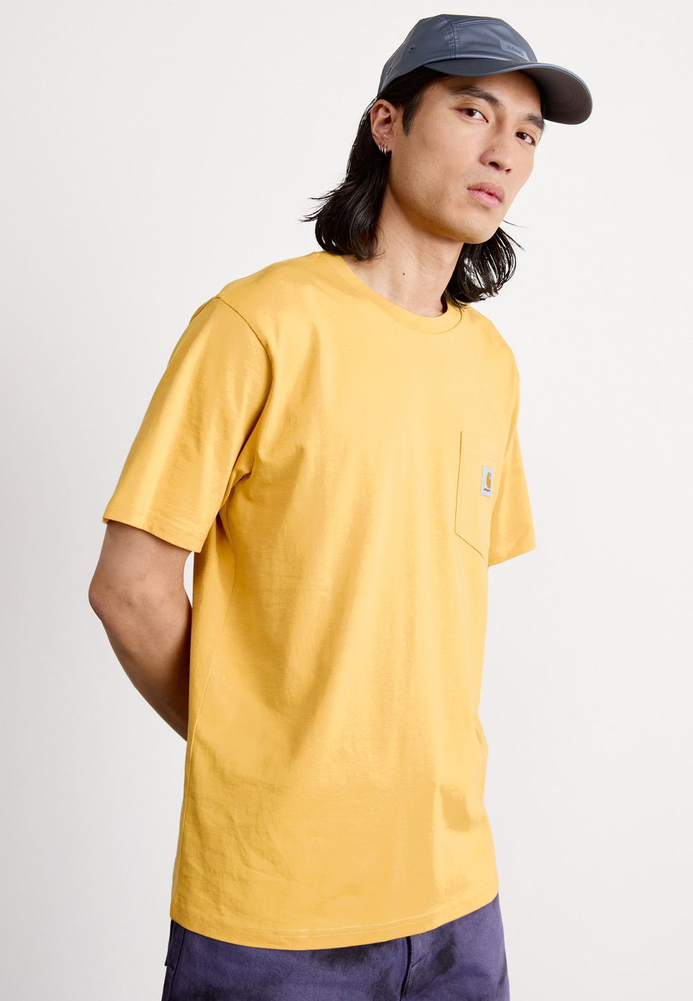 Carhartt WIP Базовая футболка - зимняя специя/горчица