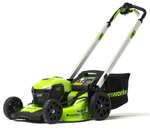 Газонокосилка аккумуляторная GREENWORKS GD40LM48SP 40V, самоходная, б/щ, АКБ 8Ач и ЗУ 2517407UH